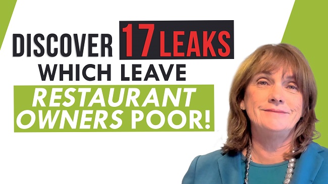 Discover 17 Leaks Which Leave Restaurant Owners Poor!
