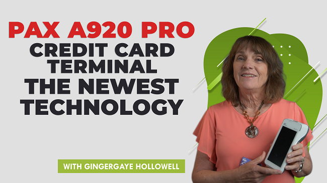 Pax A920 Pro Credit Card Terminal The Newest Technology