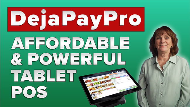 featured image for What is DejaPayPro Tablet POS?| Affordable and Powerful Tablet POS System!