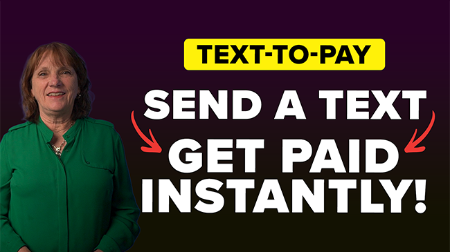 featured image text to pay
